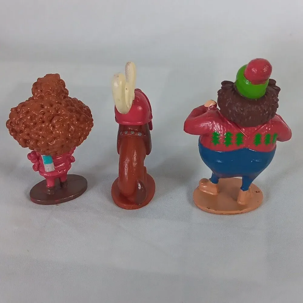 How the Grinch Stole Christmas Max Dog Ozzy Bricklebaum Grooper Figures Toppers